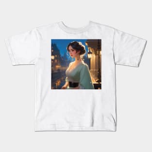 Victorian era princess Kids T-Shirt